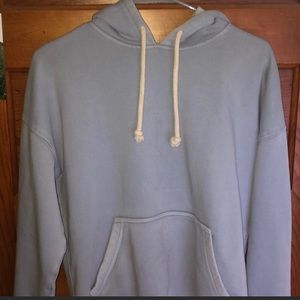 Light blue hoodie